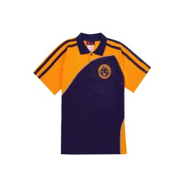 Customized horn sleeve short sleeve Polo shirt with contrasting collar POLO Shirt Supplier  School uniform reflective strip design  P1437 Customized horn sleeve short sleeve Polo shirt with contrasting collar POLO Shirt Supplier  School uniform reflective strip design  P1437